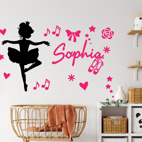 Girl Wall Decals Etsy