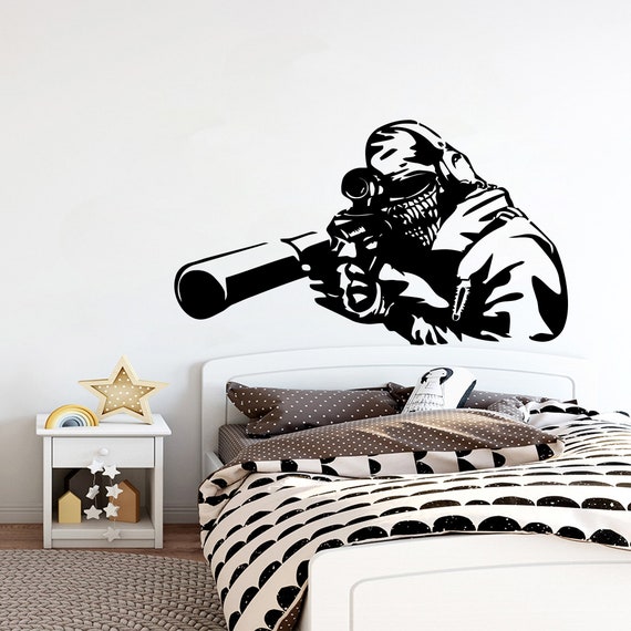 Gamer Wall Sticker Gaming Room Wall Decor Gamer Gaming Wall