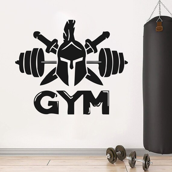 Fitness Decor Art Quotes Gym stickers Fitness Wall Art Gifts Etsy