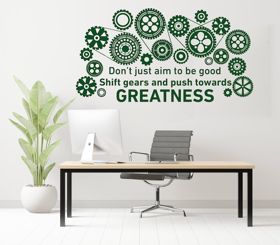 Feel Better Work Better Wall Decal for Office Decor -  in 2023