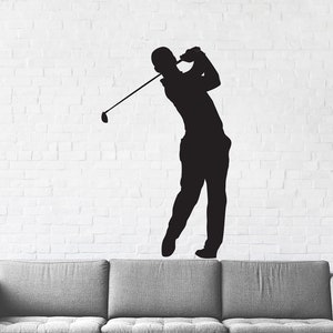 Golf Decor Custom Golf Art Balls Dad Gifts Men Women Beautiful Nursery Quotes Sport Golf Art Vinyl Decal Bedroom Cart room 1759ER