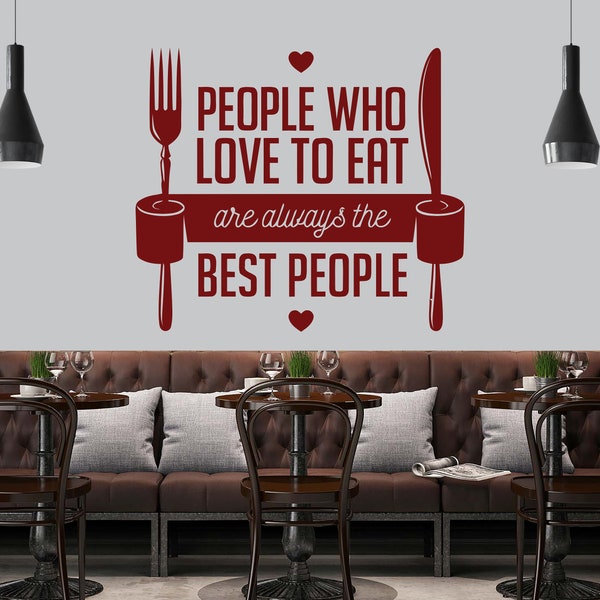 Restaurant Custom Food Lover Wall Decal gifts Vinyl Food lover Restaurant Wall Art Stickers Quotes Wall Pizza Art Room Home Decor 1813ER