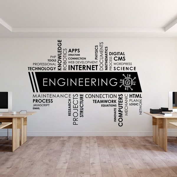 Engineering Wall Art Etsy