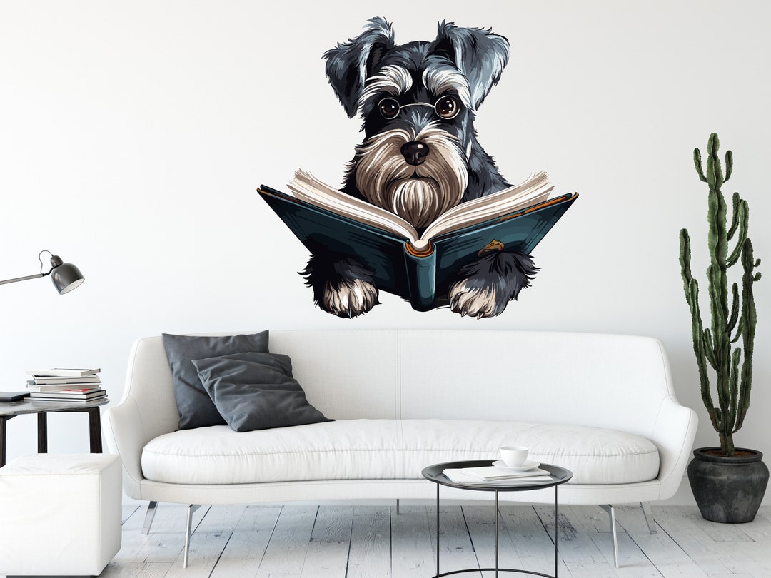 Autocollants Chiens Teckel 3D - Pack De 2 Stickers Vinyle Grand Format, Amovibles, Pour Mur, Frigo, Voiture - 10
