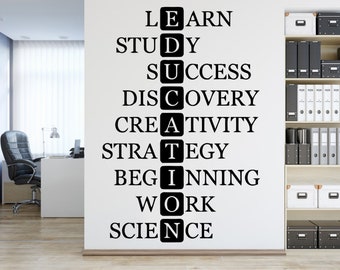 Office Decor Office Supplies the Office Stickers Office Wall Art Gifts Home  Office Quote Teamwork Leadership Motivation Business Vinyl 371ER -   Norway