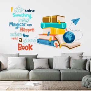  Books Tree Wall Vinyl Decal School Library Education Wall  Sticker Classroom Interior Living Room Window Decals Housewares Design  Custom Decals Door Stickers Wall Graphics 11(nr) : Sports & Outdoors