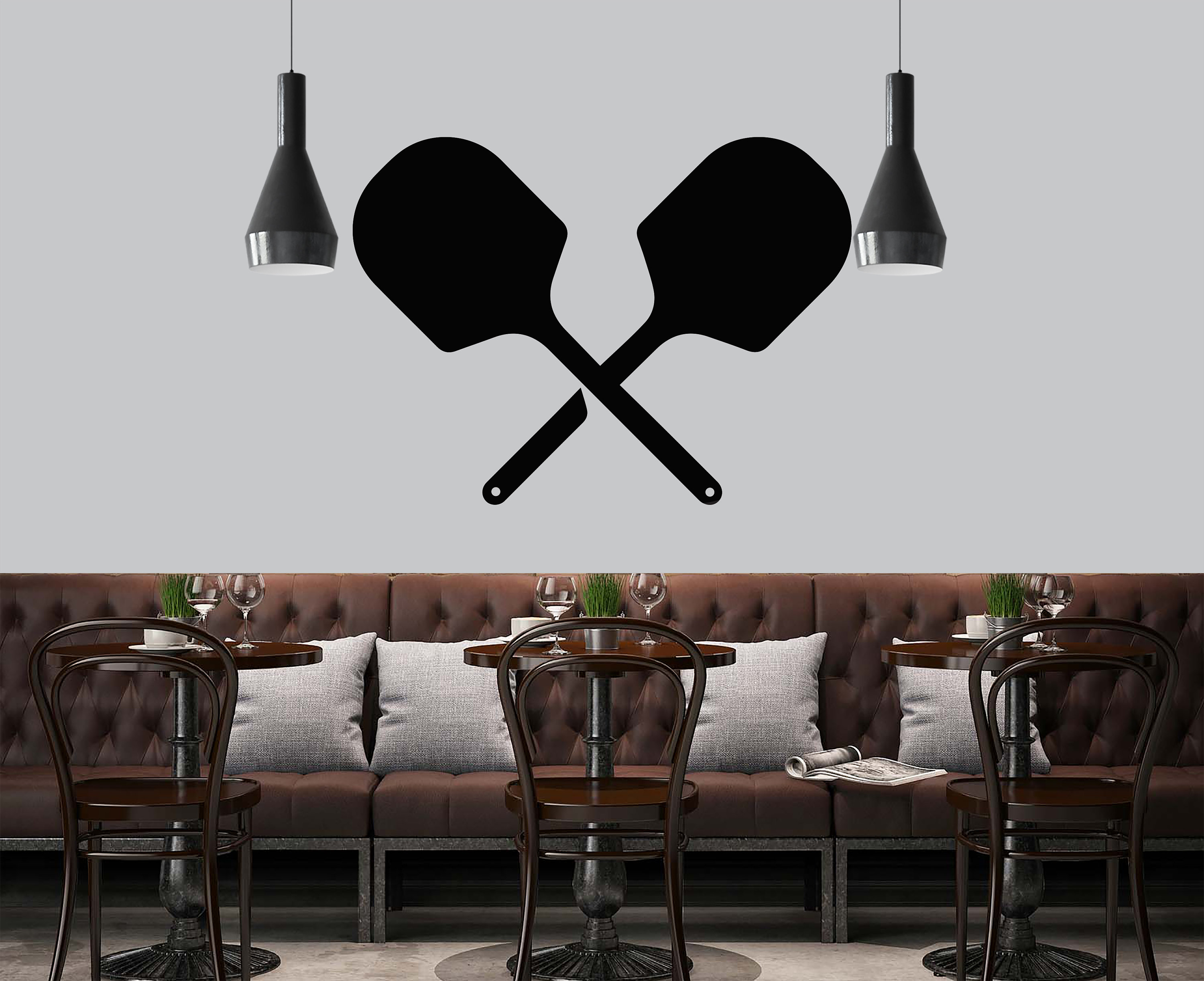 Paddle Pizza Custom Food Lover Wall Decal Pizza Gifts Vinyl Etsy UK