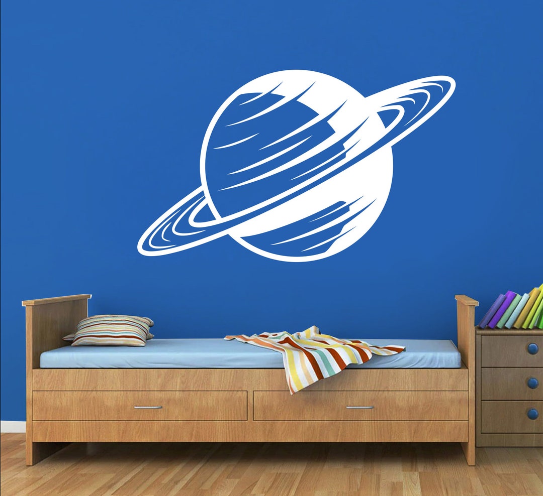 Space Wall Decor Custom Outer Space Stars Space Girl Boy Room Gifts Him ...