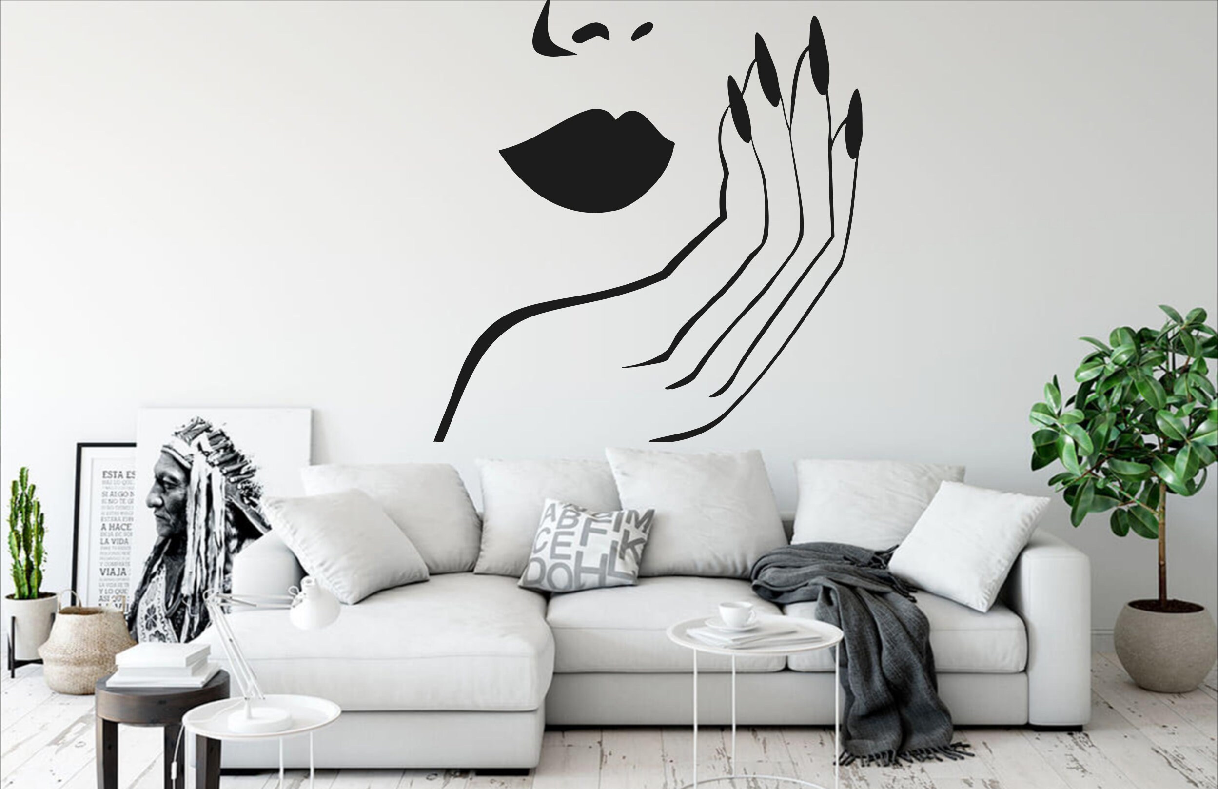 Beauty wall decor Custom Salon Manicure Pedicure Nails wall | Etsy