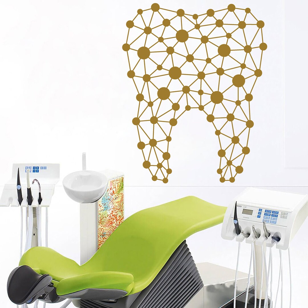 Dental Wall Decor Smile Dental Stickers Dental Clinic Wall Decal Dental