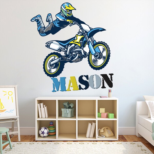 Motocross Decals Etsy