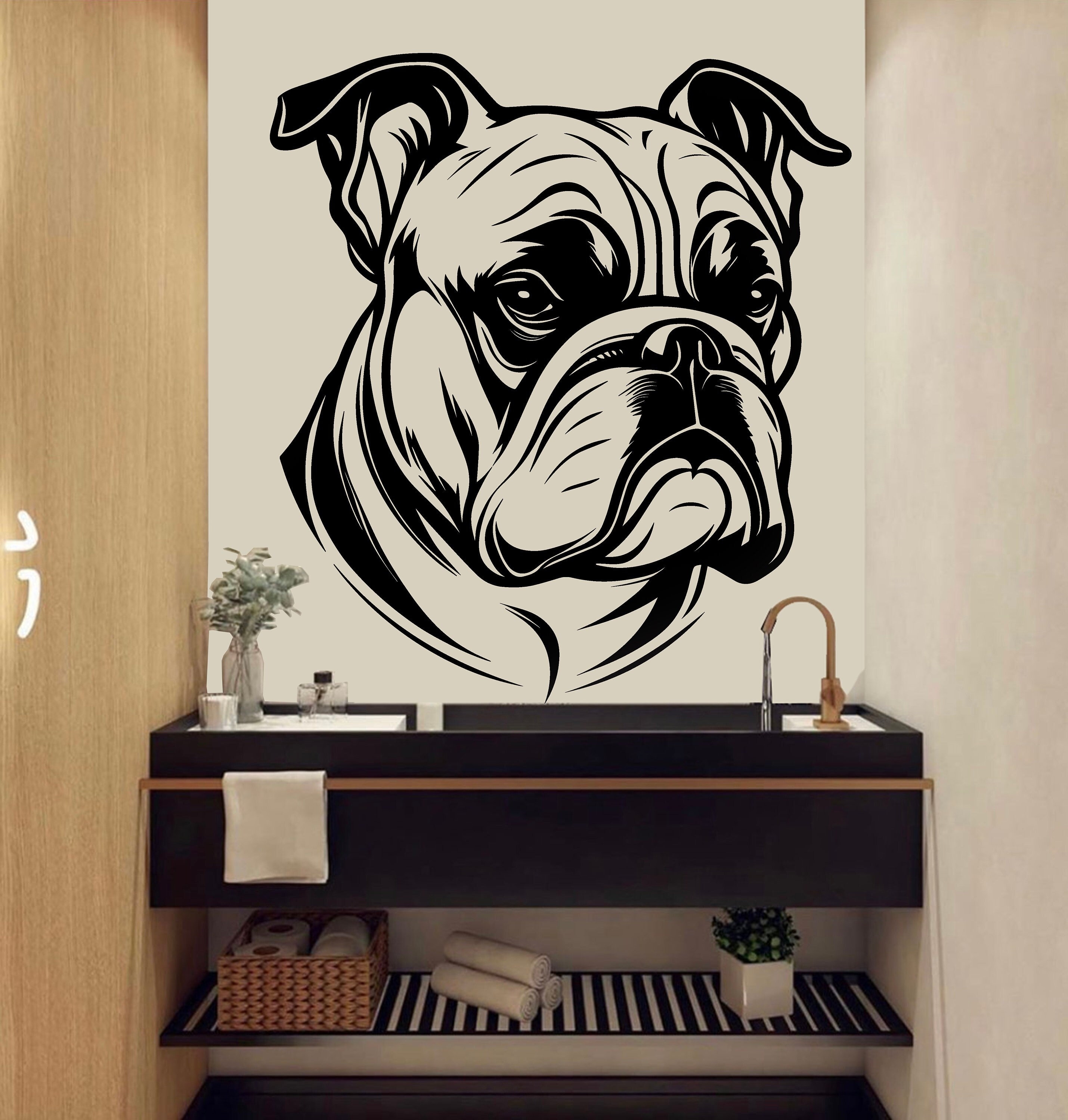 Dog Wall Decal Dog Decor Dog Kids Dog Wall Art Decal Dog Lover Etsy