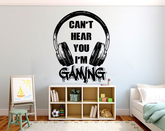 Wall Stickers Kids Rooms Gamer, Gamer Decorative Stickers