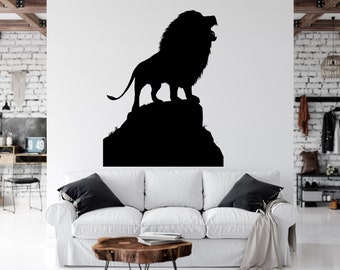 Lion UK Light Switch Vinyl Sticker Decal for Kids Bedroom LI60 Lion UK Light Switch Vinyl Sticker Decal for Kids Bedroom LI60