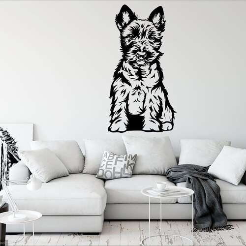 Pet Wall Decor Dog Custom Cat Decal Pet Shop Grooming Etsy