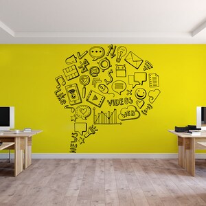 Office Decor Office Social Media Office Stickers Office Wall Art Gifts ...