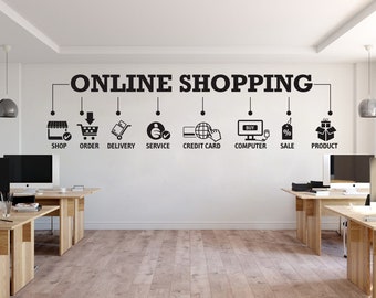 Online Shopping Shop Delivery Service Credit Card Computer