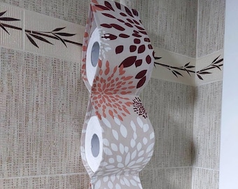 Rangement papier toilette Porte-papier toilette porte-rouleau papier toilette en tissu rangement salle de bain