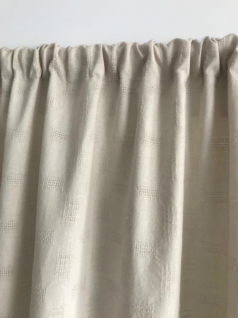 Linen Curtains Linen Valance Kitchen Valance Kitchen Curtains Etsy