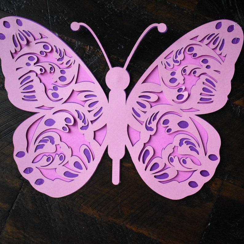 Free Free 61 Layered 3D Butterfly Svg SVG PNG EPS DXF File