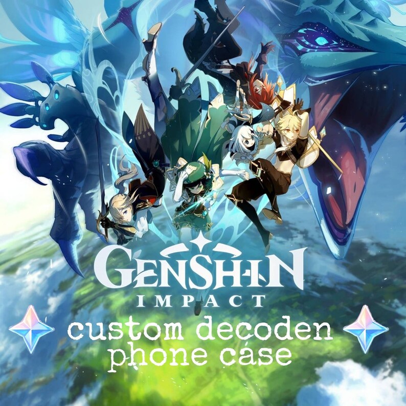 GENSHIN IMPACT Custom Decoden Phone Case