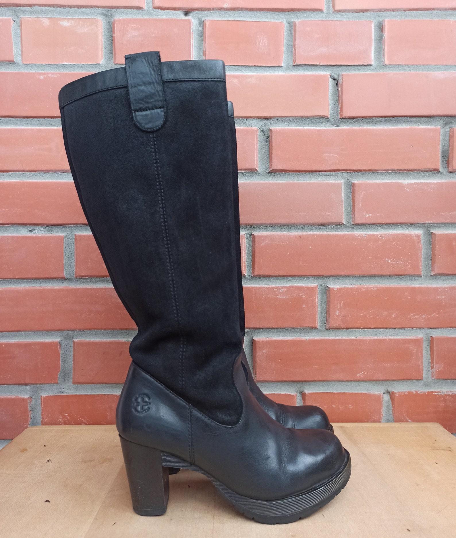 Dr Martens Women 3 UK 5 US Josie Motorcycle High Heel Boots Etsy