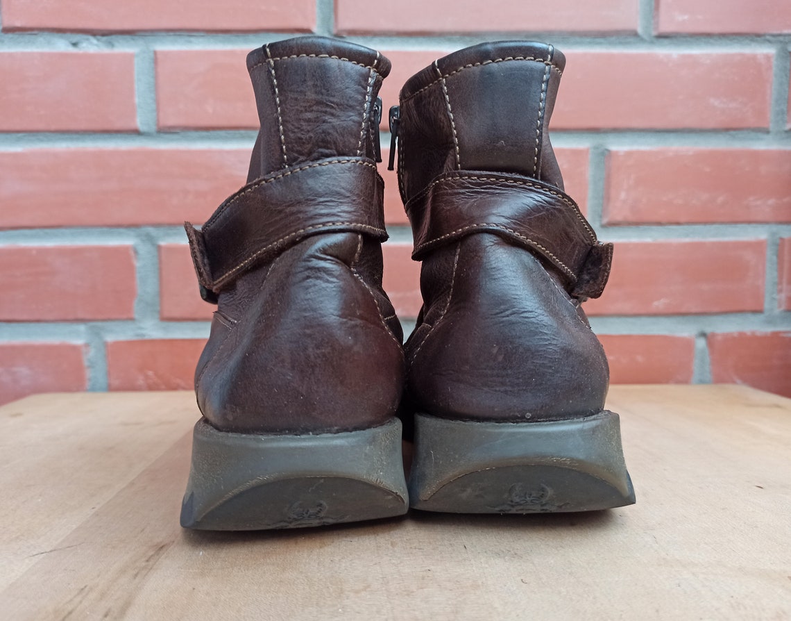 fly london wedge ankle boots