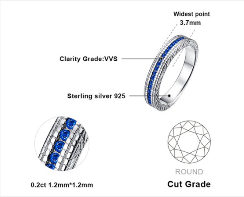Gemstone Ring,Trendy Ring Sapphire Ring Luxury RingBand Oval Cut