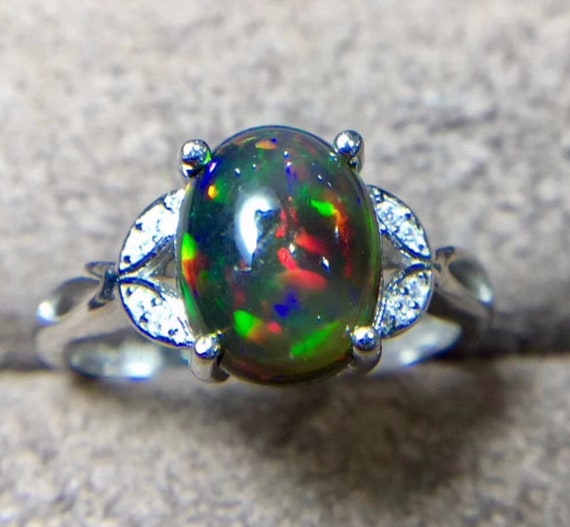 Australian black deals opal jewelry