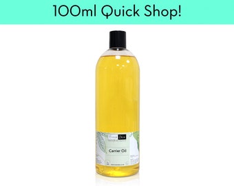 100ml 100% Pure Carrier Oil by Freshskin - 14 different types to choose from!