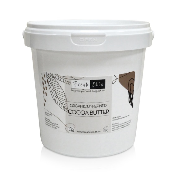 Manteca de Cacao 1kg - Sin Refinar - 100% Natural y Pura