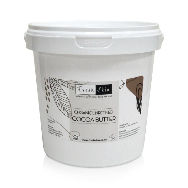 Organic Cocoa Butter - Multiple Sizes Available