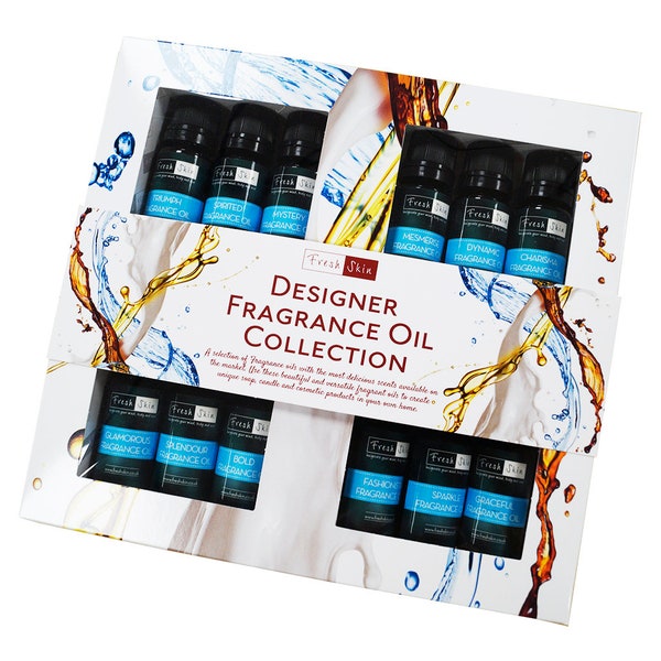 Freshskin Designer Fragrance Oil Starter Kit – Best Selling Collection of Designer Fragrance Oils!