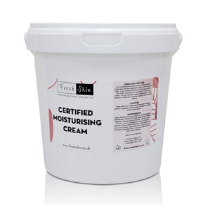 1KG Certified Moisturising Cream - 90.85% organically certified ingredients! (1000g)
