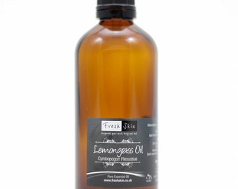 50ml Lemongrass 100% Pure Essential Oil