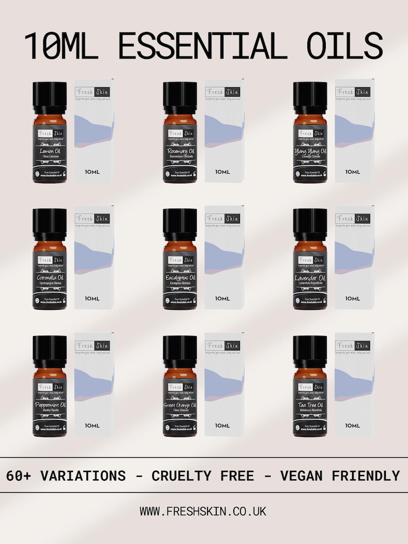 10ml Essential Oil - 100% pure with over 60 different essential oils to choose from! zdjęcie 1
