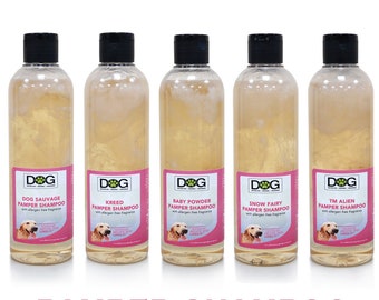 Dog Shampoo 250ml - Variety of Sizes/Products - Puppy Shampoo Dog Grooming Healthy Shiny Coat - Distinctive Original Grooming