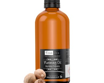 100ml Nutmeg  Essential Oil - 100% Pure & Natural for Aromatherapy