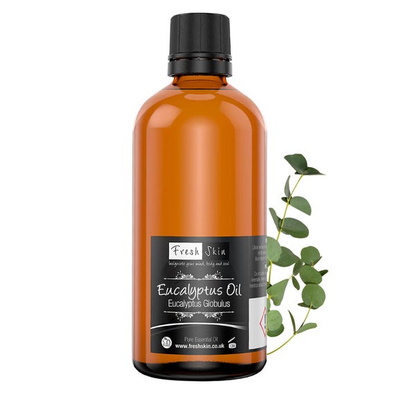 100ml Eucalyptus  Essential Oil - 100% Pure & Natural for Aromatherapy