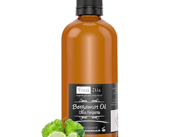50ml Bergamot Essential Oil - 100% Pure & Natural for Aromatherapy