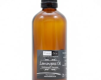 100ml Lemongrass 100% Pure Essential Oil