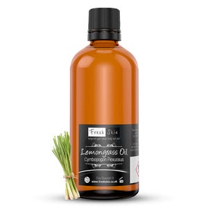 100ml Lemongrass  Essential Oil - 100% Pure & Natural for Aromatherapy