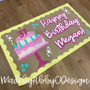 Hand painted banners