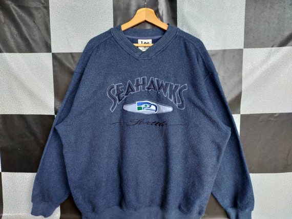 Vintage 90s Seahawks Seattle Crewneck Sweatshirt S