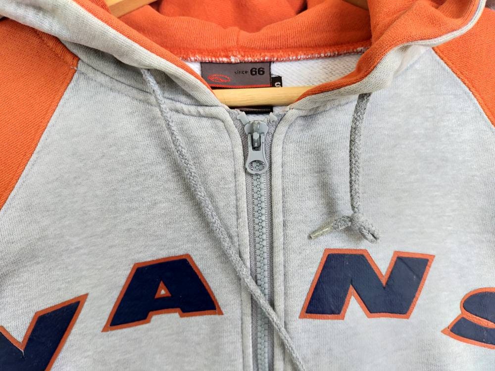 Vintage 90s Vans Crewneck Hoodie Big Print Pullover Hoodie | Etsy