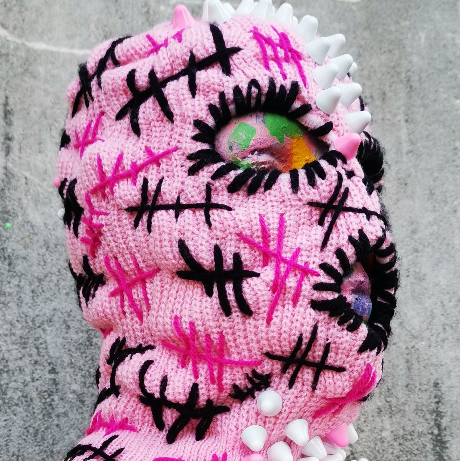 Purple MotorCross Ski Mask