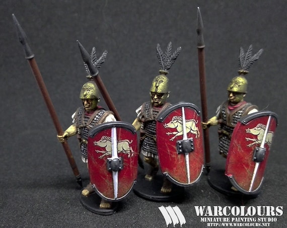 Republican Roman Legionaires with Pilum 01