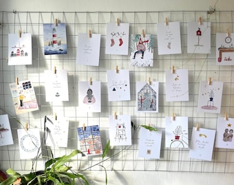 Postkarten Adventskalender, Karten, Achtsamkeit