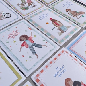 Affirmationskarten für Frauen – 15 Mutmacher Karten Set | Positiv Affirmationen | Self Love & Empowerment Karten | Motivationsskarten