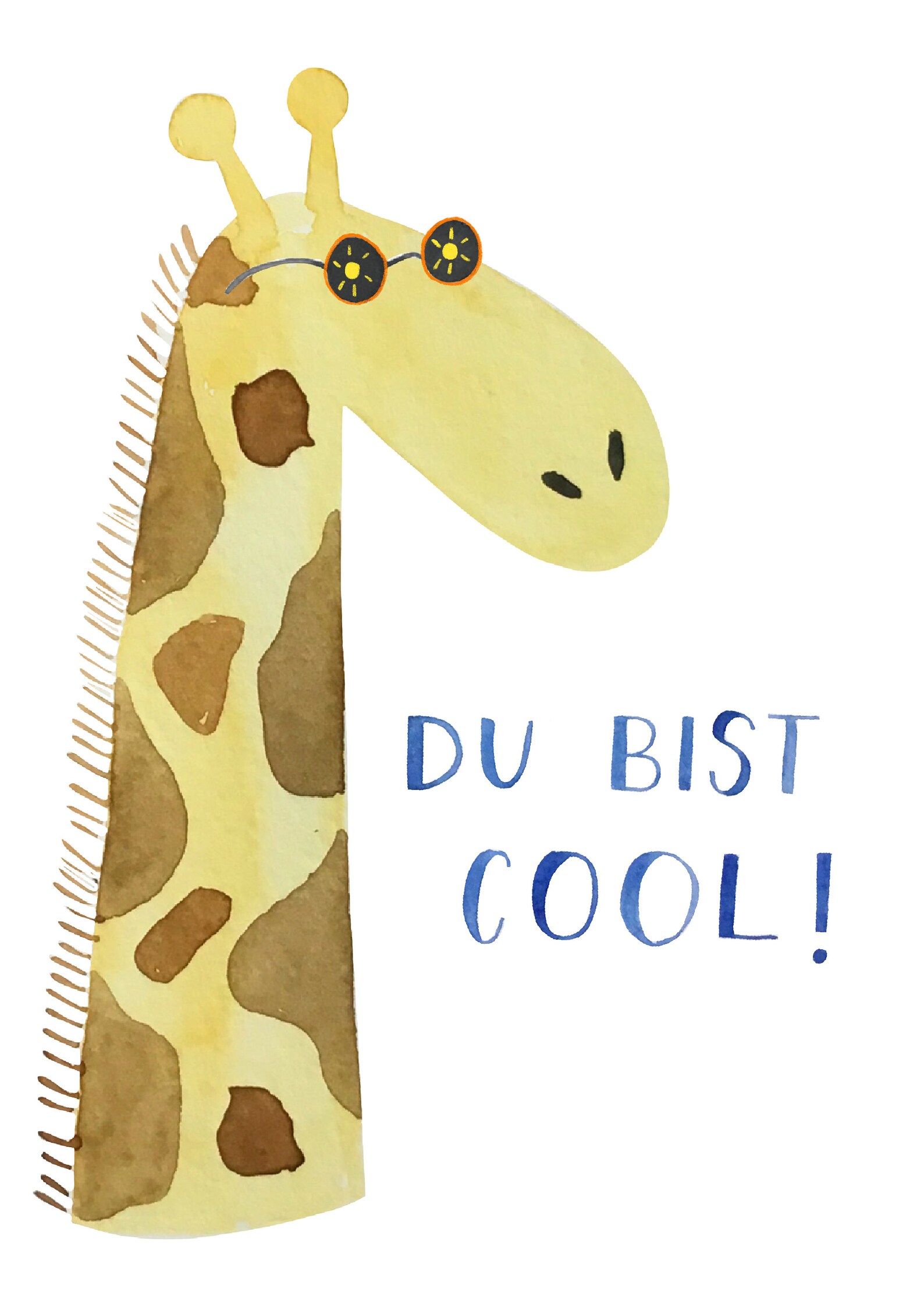 Postkarte Du bist cool Geburtstagskarte Kind Cool Kid Karte Etsy